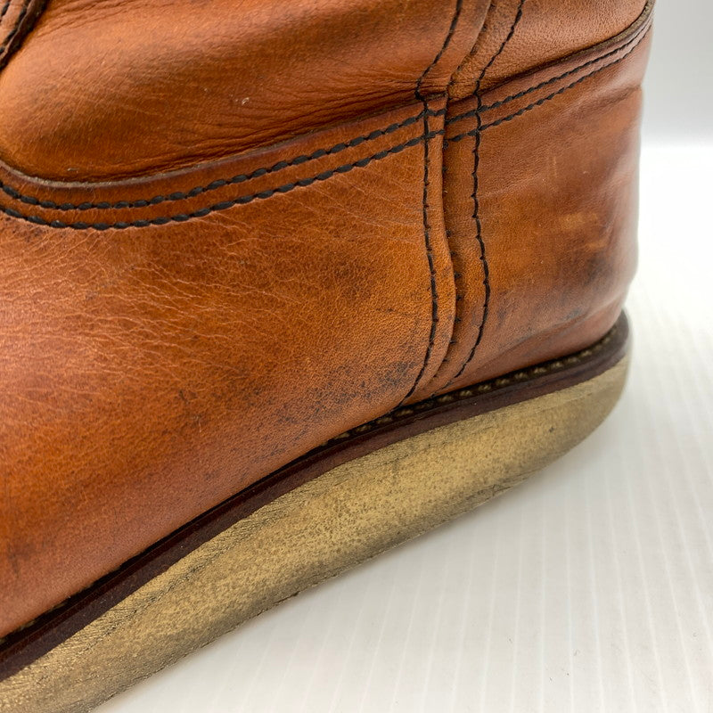 【現状渡し品】【メンズ】 RED WING レッドウィング 90's PECOS BOOTS 90年代 ペコスブーツ 靴 緑犬タグ 164-260823-ko-18-teih サイズ：9E カラー：ブラウン 万代Net店