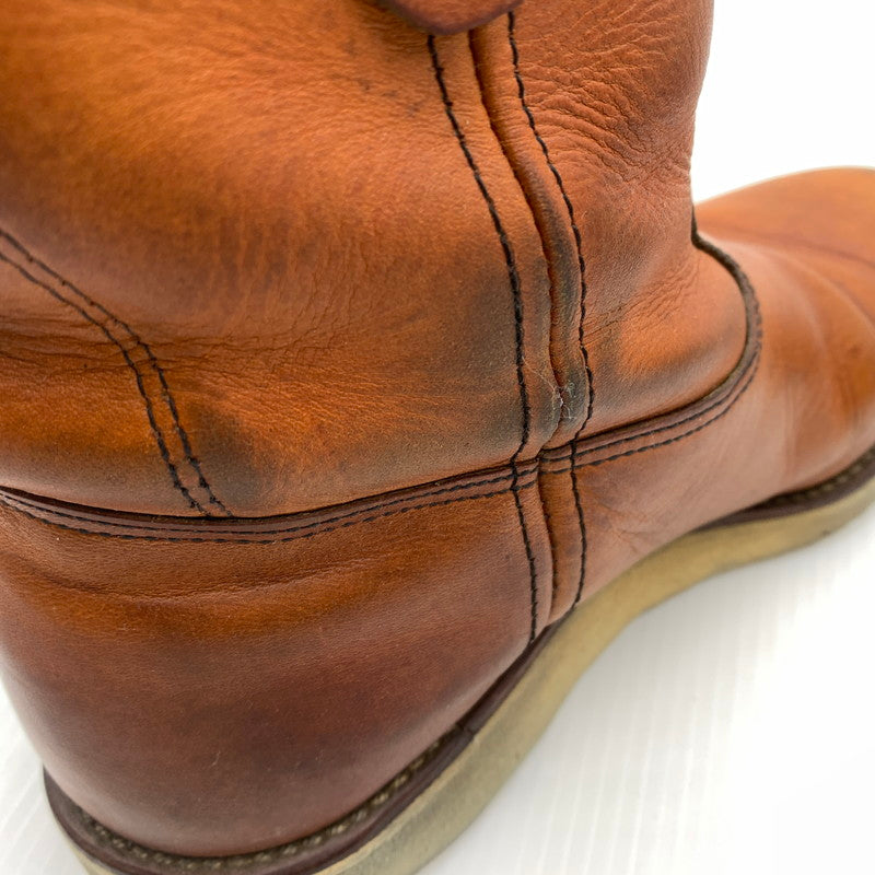 【現状渡し品】【メンズ】 RED WING レッドウィング 90's PECOS BOOTS 90年代 ペコスブーツ 靴 緑犬タグ 164-260823-ko-18-teih サイズ：9E カラー：ブラウン 万代Net店