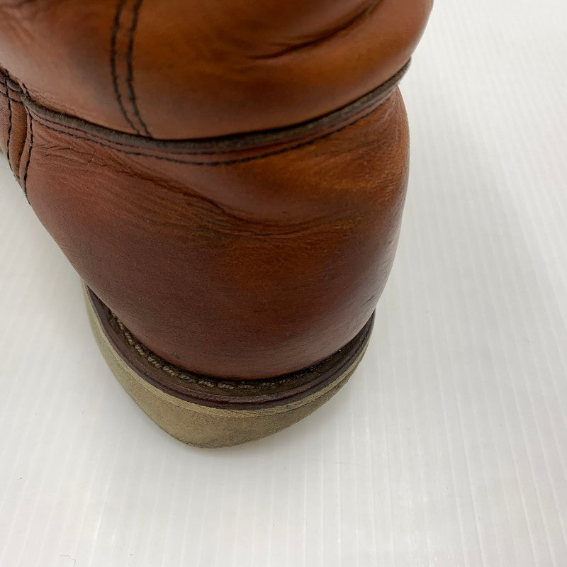 【現状渡し品】【メンズ】 RED WING レッドウィング 90's PECOS BOOTS 90年代 ペコスブーツ 靴 緑犬タグ 164-260823-ko-18-teih サイズ：9E カラー：ブラウン 万代Net店