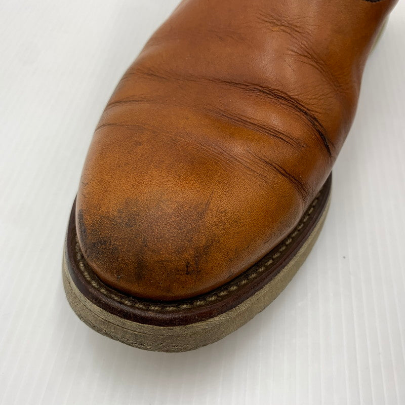 【現状渡し品】【メンズ】 RED WING レッドウィング 90's PECOS BOOTS 90年代 ペコスブーツ 靴 緑犬タグ 164-260823-ko-18-teih サイズ：9E カラー：ブラウン 万代Net店