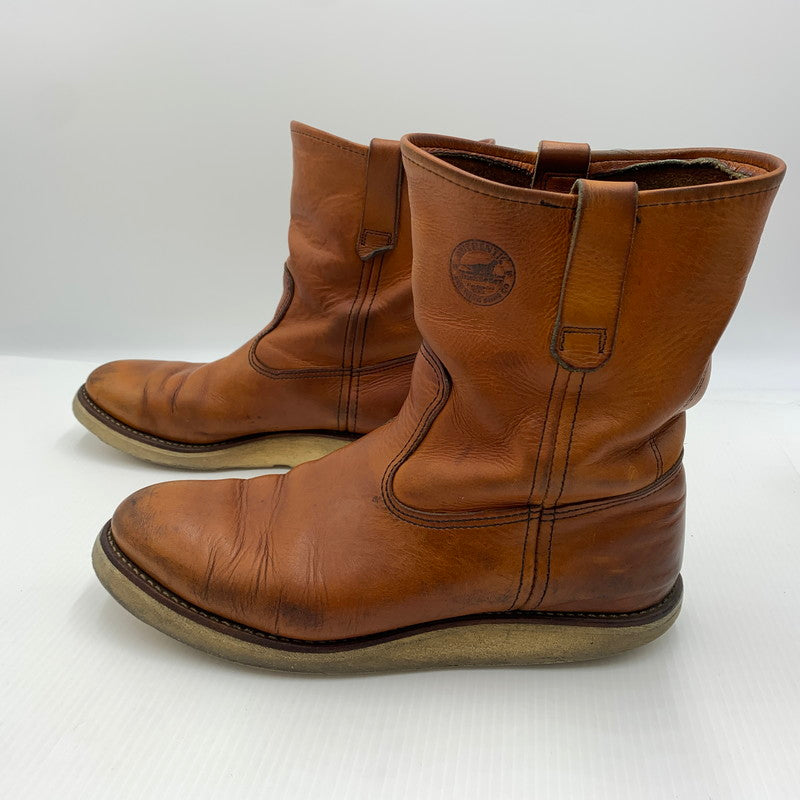 【現状渡し品】【メンズ】 RED WING レッドウィング 90's PECOS BOOTS 90年代 ペコスブーツ 靴 緑犬タグ 164-260823-ko-18-teih サイズ：9E カラー：ブラウン 万代Net店