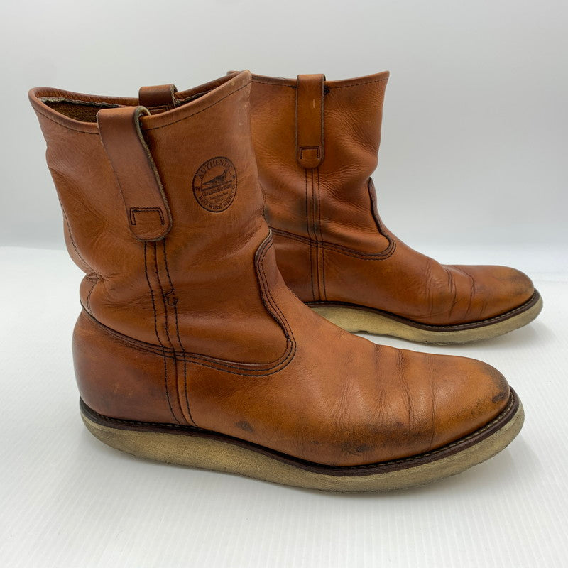 【現状渡し品】【メンズ】 RED WING レッドウィング 90's PECOS BOOTS 90年代 ペコスブーツ 靴 緑犬タグ 164-260823-ko-18-teih サイズ：9E カラー：ブラウン 万代Net店