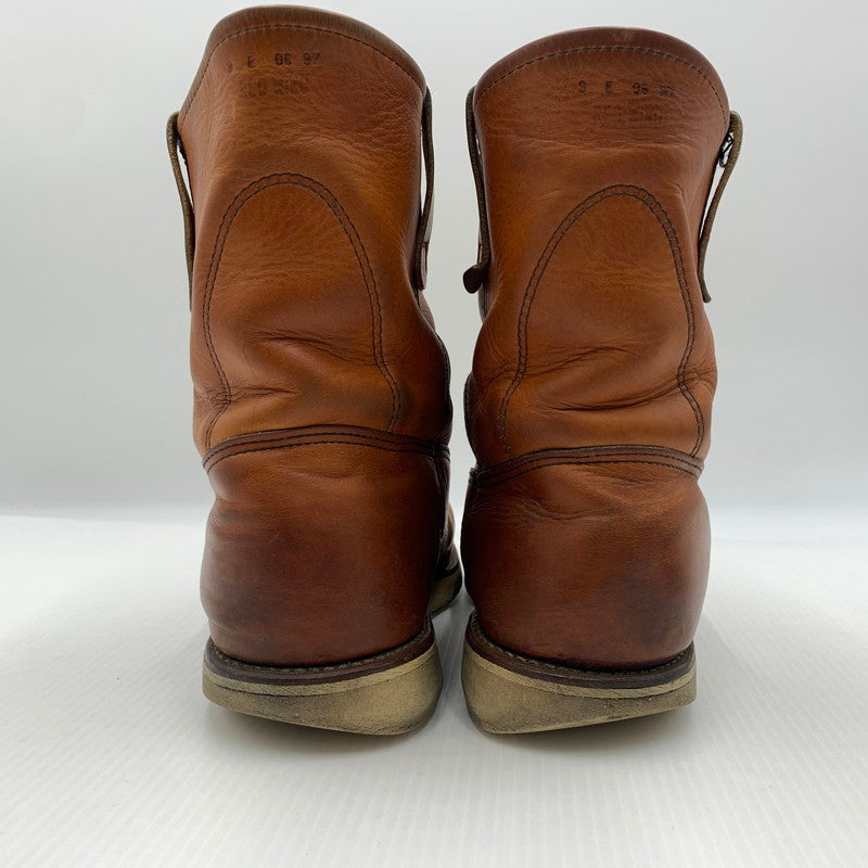 【現状渡し品】【メンズ】 RED WING レッドウィング 90's PECOS BOOTS 90年代 ペコスブーツ 靴 緑犬タグ 164-260823-ko-18-teih サイズ：9E カラー：ブラウン 万代Net店