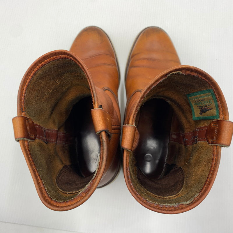 【現状渡し品】【メンズ】 RED WING レッドウィング 90's PECOS BOOTS 90年代 ペコスブーツ 靴 緑犬タグ 164-260823-ko-18-teih サイズ：9E カラー：ブラウン 万代Net店