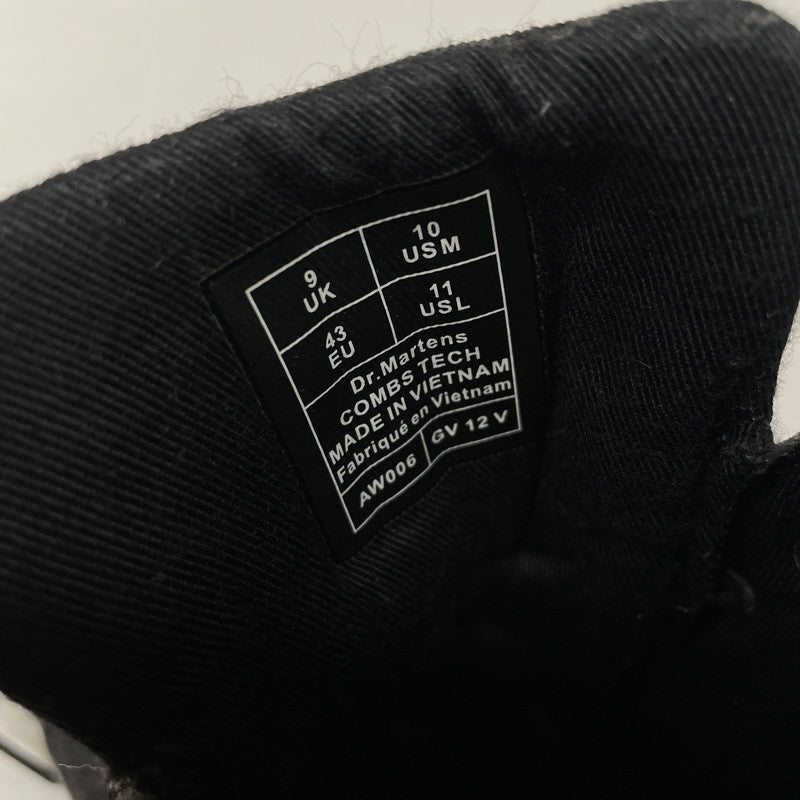 【中古品】【メンズ】 DR.MARTENS ドクターマーチン COMBS TECH BOOTS AW006 コムズ テック ブーツ 靴 シューズ 164-261029-yo-10-teih サイズ：UK9 カラー：ブラック 万代Net店
