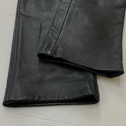 【中古品】【メンズ】 HARLEY-DAVIDSON ハーレー ダビッドソン LEATHER PANTS 98146 レザー パンツ ボトムス 156-260823-sa-10-tei サイズ：33 カラー：ブラック 万代Net店
