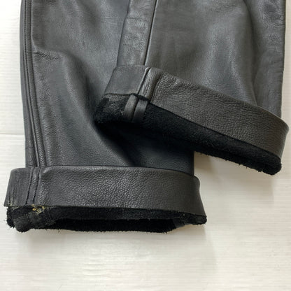 【中古品】【メンズ】 HARLEY-DAVIDSON ハーレー ダビッドソン LEATHER PANTS 98146 レザー パンツ ボトムス 156-260823-sa-10-tei サイズ：33 カラー：ブラック 万代Net店