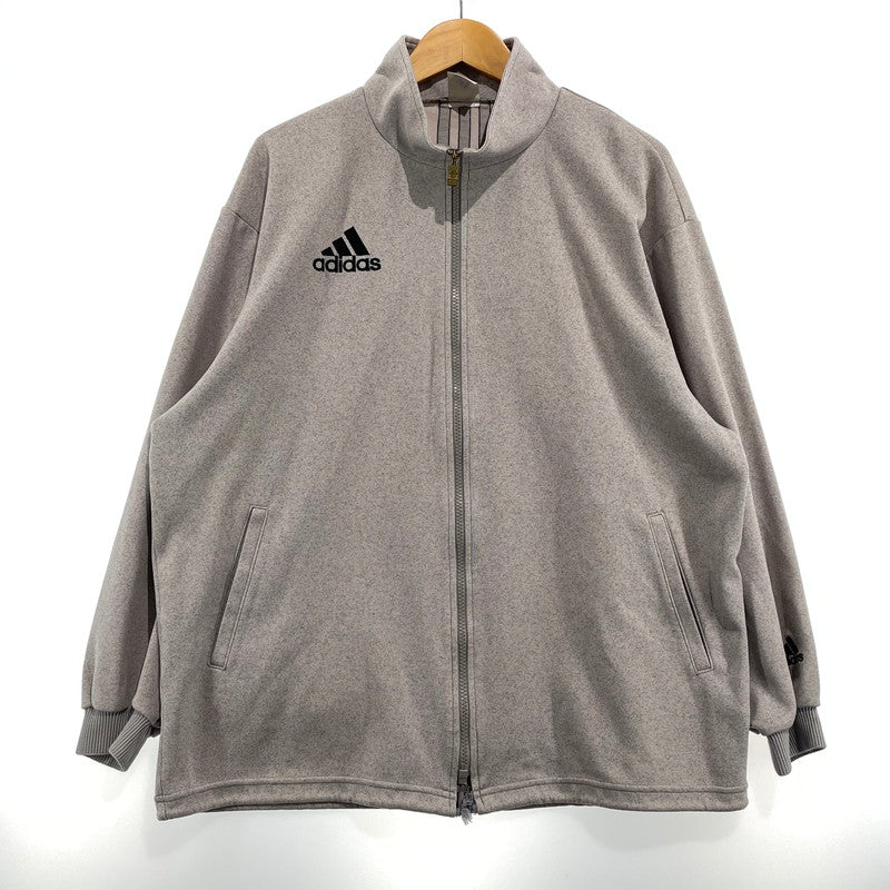 【中古品】【メンズ】 ADIDAS アディダス TRACK JACKET AD-2810 トラックジャケット ライトアウター デサント製 148-260826-yo-12-teih サイズ：S-M カラー：グレー 万代Net店