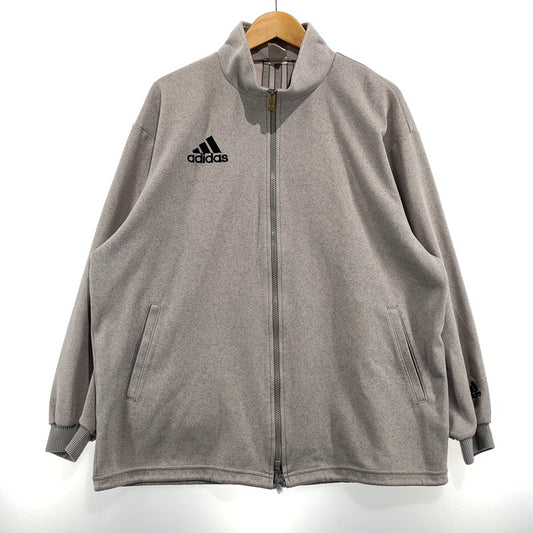 【中古品】【メンズ】 ADIDAS アディダス TRACK JACKET AD-2810 トラックジャケット ライトアウター デサント製 148-260826-yo-12-teih サイズ：S-M カラー：グレー 万代Net店