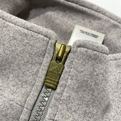 【中古品】【メンズ】 ADIDAS アディダス TRACK JACKET AD-2810 トラックジャケット ライトアウター デサント製 148-260826-yo-12-teih サイズ：S-M カラー：グレー 万代Net店