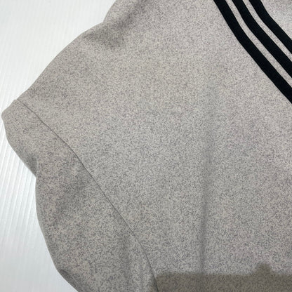 【中古品】【メンズ】 ADIDAS アディダス TRACK JACKET AD-2810 トラックジャケット ライトアウター デサント製 148-260826-yo-12-teih サイズ：S-M カラー：グレー 万代Net店