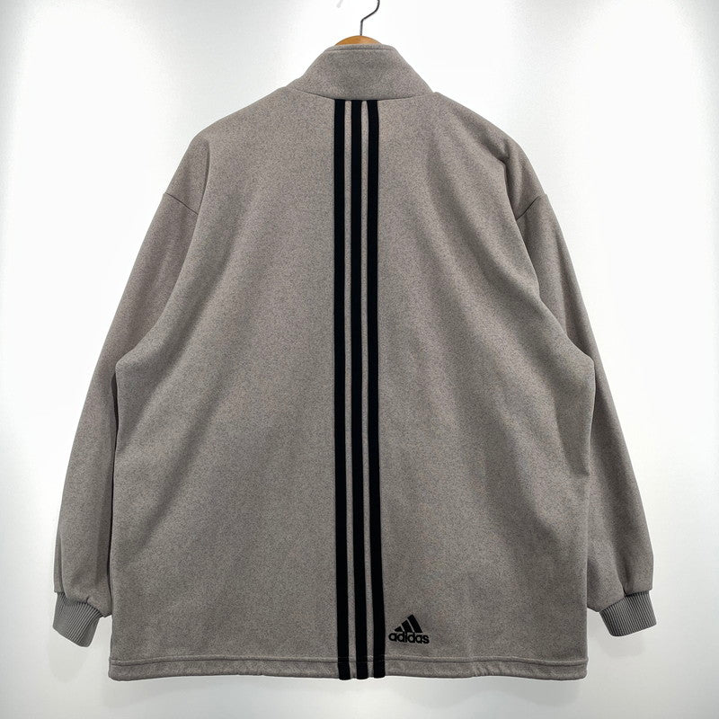 【中古品】【メンズ】 ADIDAS アディダス TRACK JACKET AD-2810 トラックジャケット ライトアウター デサント製 148-260826-yo-12-teih サイズ：S-M カラー：グレー 万代Net店