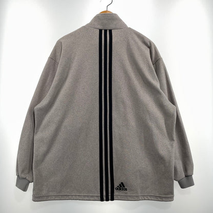 【中古品】【メンズ】 ADIDAS アディダス TRACK JACKET AD-2810 トラックジャケット ライトアウター デサント製 148-260826-yo-12-teih サイズ：S-M カラー：グレー 万代Net店
