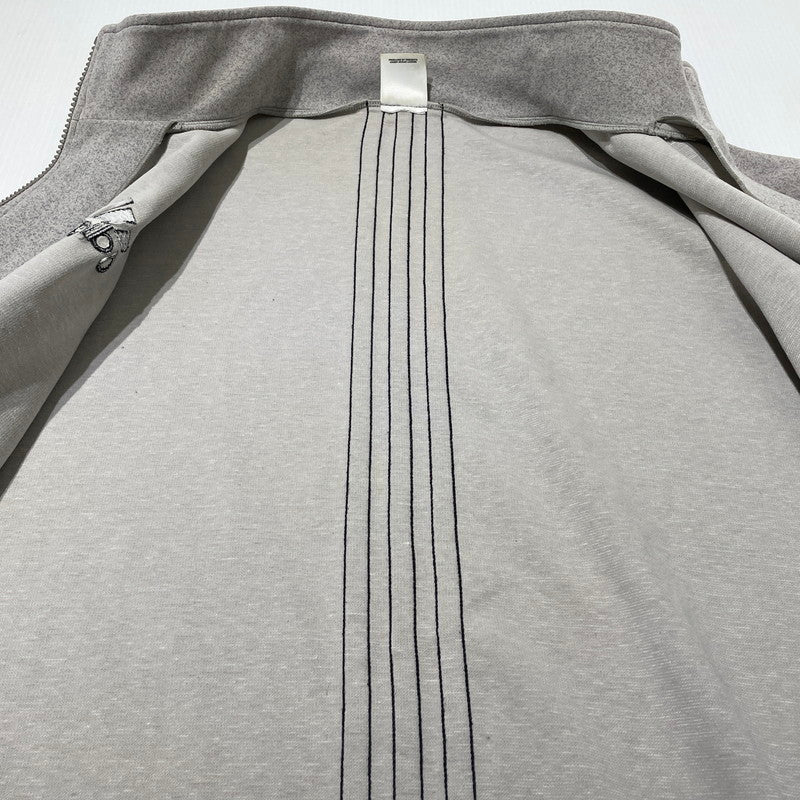 【中古品】【メンズ】 ADIDAS アディダス TRACK JACKET AD-2810 トラックジャケット ライトアウター デサント製 148-260826-yo-12-teih サイズ：S-M カラー：グレー 万代Net店