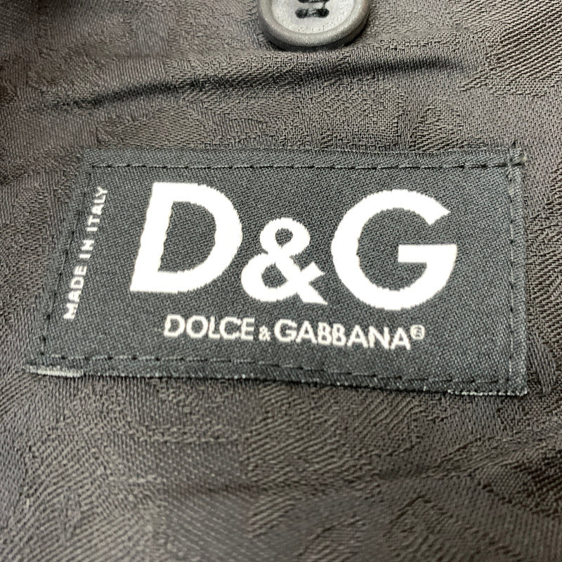 【中古品】【メンズ】 DOLCE&GABBANA ドルチェ アンド ガッパーナ SET UP SUIT セット アップ スーツ 141-260823-sa-09-tei サイズ：34-48 カラー：ストライプ 万代Net店
