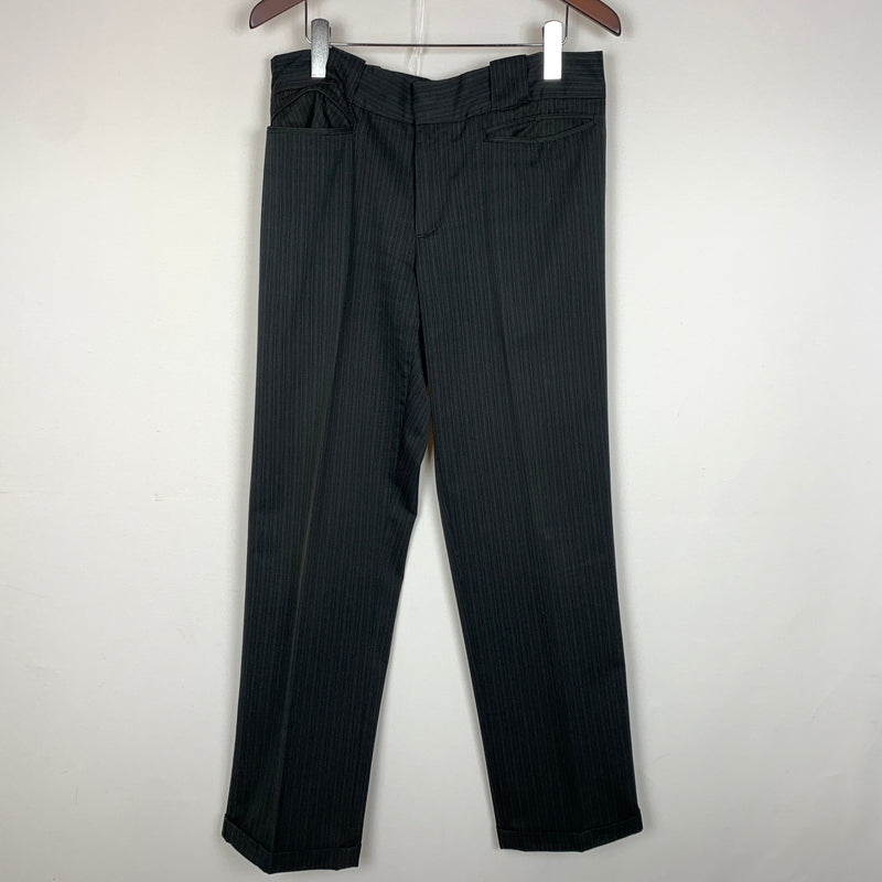 【中古品】【メンズ】 DOLCE&GABBANA ドルチェ アンド ガッパーナ SET UP SUIT セット アップ スーツ 141-260823-sa-09-tei サイズ：34-48 カラー：ストライプ 万代Net店