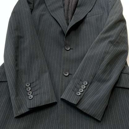 【中古品】【メンズ】 DOLCE&GABBANA ドルチェ アンド ガッパーナ SET UP SUIT セット アップ スーツ 141-260823-sa-09-tei サイズ：34-48 カラー：ストライプ 万代Net店