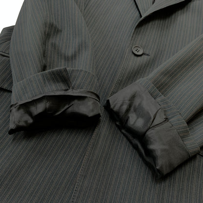 【中古品】【メンズ】 DOLCE&GABBANA ドルチェ アンド ガッパーナ SET UP SUIT セット アップ スーツ 141-260823-sa-09-tei サイズ：34-48 カラー：ストライプ 万代Net店