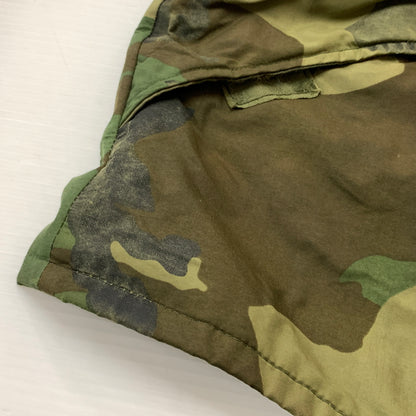 【現状渡し品】【メンズ】 US.ARMY アメリカ軍 ECWCS COLD WEATHER PARKA エックスワックス コールド ウェザー パーカー アウター 145-260823-sa-04-tei サイズ：S カラー：カモ 万代Net店