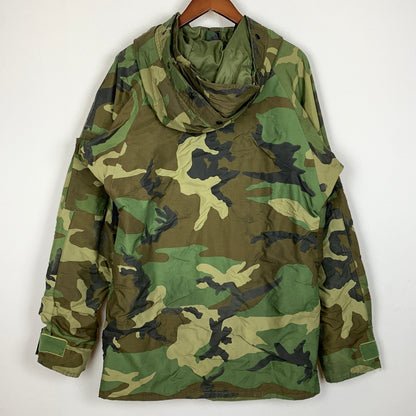 【現状渡し品】【メンズ】 US.ARMY アメリカ軍 ECWCS COLD WEATHER PARKA エックスワックス コールド ウェザー パーカー アウター 145-260823-sa-04-tei サイズ：S カラー：カモ 万代Net店