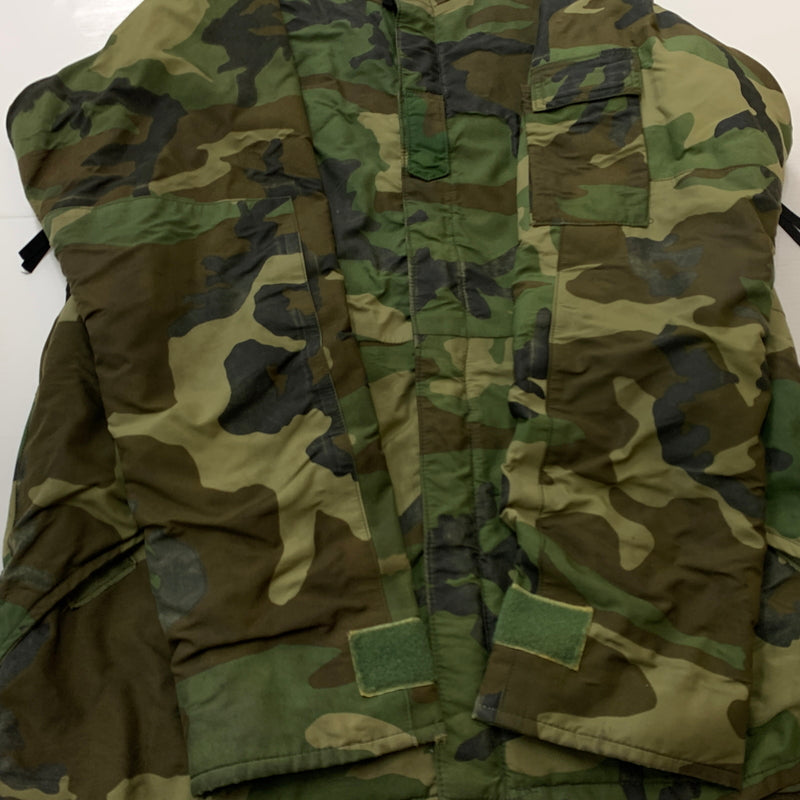 【現状渡し品】【メンズ】 US.ARMY アメリカ軍 ECWCS COLD WEATHER PARKA エックスワックス コールド ウェザー パーカー アウター 145-260823-sa-04-tei サイズ：S カラー：カモ 万代Net店