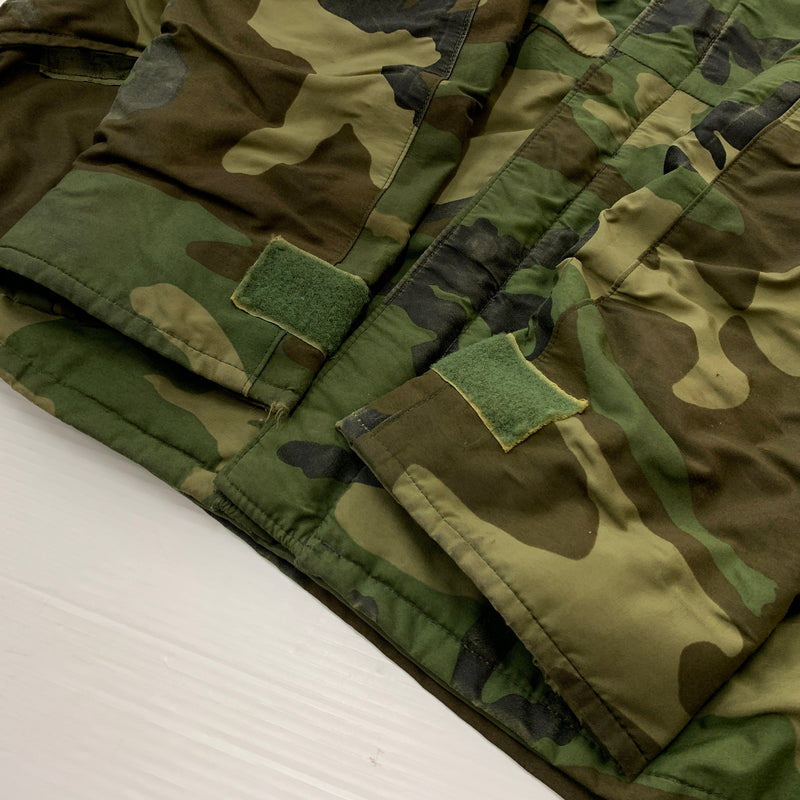 【現状渡し品】【メンズ】 US.ARMY アメリカ軍 ECWCS COLD WEATHER PARKA エックスワックス コールド ウェザー パーカー アウター 145-260823-sa-04-tei サイズ：S カラー：カモ 万代Net店