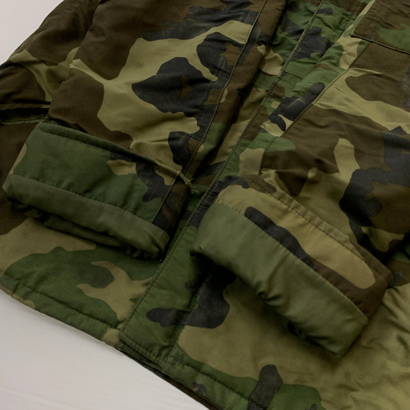 【現状渡し品】【メンズ】 US.ARMY アメリカ軍 ECWCS COLD WEATHER PARKA エックスワックス コールド ウェザー パーカー アウター 145-260823-sa-04-tei サイズ：S カラー：カモ 万代Net店