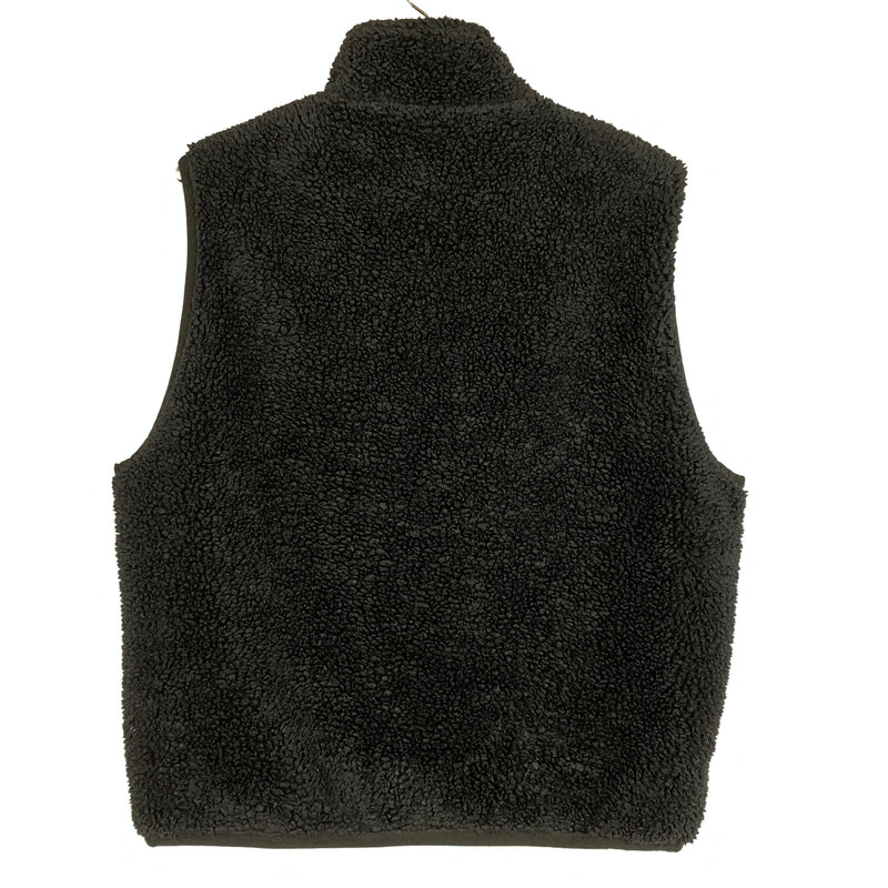 【中古品】【メンズ】 STUSSY ステューシー 2023 SHERPA REVERSIBLE VEST 118528 2023年 シェルパ リバーシブル ベスト トップス 142-260823-sa-01-tei サイズ：Ｍ カラー：ブラック 万代Net店