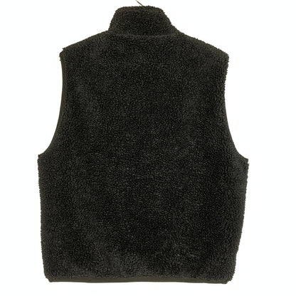 【中古品】【メンズ】 STUSSY ステューシー 2023 SHERPA REVERSIBLE VEST 118528 2023年 シェルパ リバーシブル ベスト トップス 142-260823-sa-01-tei サイズ：Ｍ カラー：ブラック 万代Net店