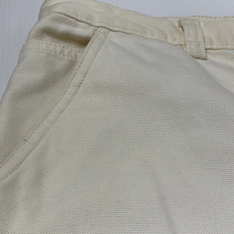 【現状渡し品】【メンズ】 STUSSY ステューシー CANVAS WORK PANT 116496 キャンバス ワーク パンツ ボトムス 153-260823-sa-12-tei サイズ：34 カラー：ホワイト 万代Net店