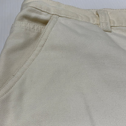 【現状渡し品】【メンズ】 STUSSY ステューシー CANVAS WORK PANT 116496 キャンバス ワーク パンツ ボトムス 153-260823-sa-12-tei サイズ：34 カラー：ホワイト 万代Net店