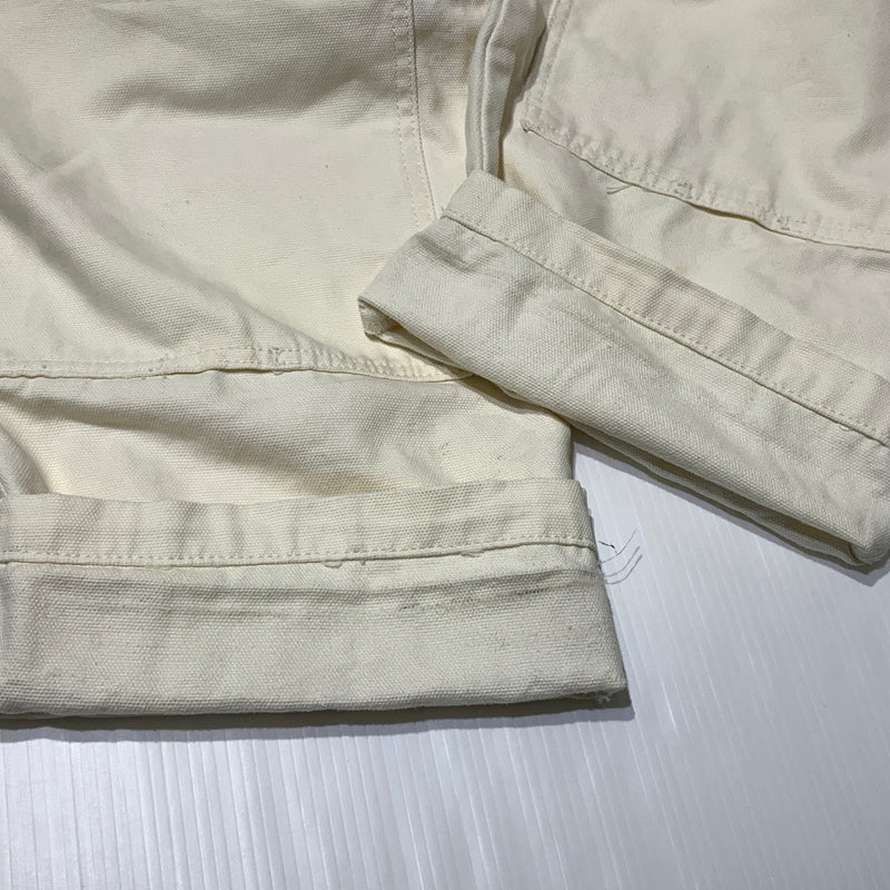 【現状渡し品】【メンズ】 STUSSY ステューシー CANVAS WORK PANT 116496 キャンバス ワーク パンツ ボトムス 153-260823-sa-12-tei サイズ：34 カラー：ホワイト 万代Net店