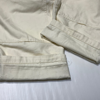 【現状渡し品】【メンズ】 STUSSY ステューシー CANVAS WORK PANT 116496 キャンバス ワーク パンツ ボトムス 153-260823-sa-12-tei サイズ：34 カラー：ホワイト 万代Net店