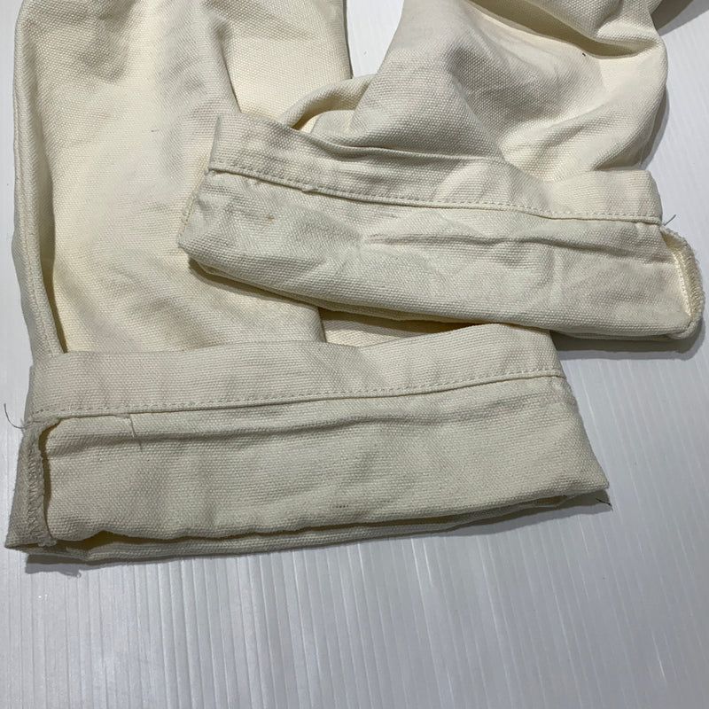 【現状渡し品】【メンズ】 STUSSY ステューシー CANVAS WORK PANT 116496 キャンバス ワーク パンツ ボトムス 153-260823-sa-12-tei サイズ：34 カラー：ホワイト 万代Net店