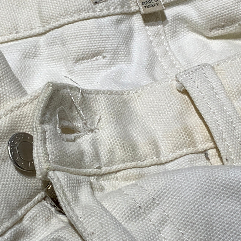 【現状渡し品】【メンズ】 STUSSY ステューシー CANVAS WORK PANT 116496 キャンバス ワーク パンツ ボトムス 153-260823-sa-12-tei サイズ：34 カラー：ホワイト 万代Net店