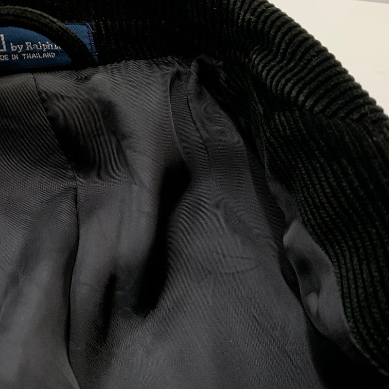 【中古品】【メンズ】 POLO RALPH LAUREN ポロ ラルフローレン 90’s CORDUROY TAILORED JACKET 90年代 コーデュロイ テーラード ジャケット アウター 147-260823-sa-06-tei サイズ：M カラー：ブラック系 万代Net店