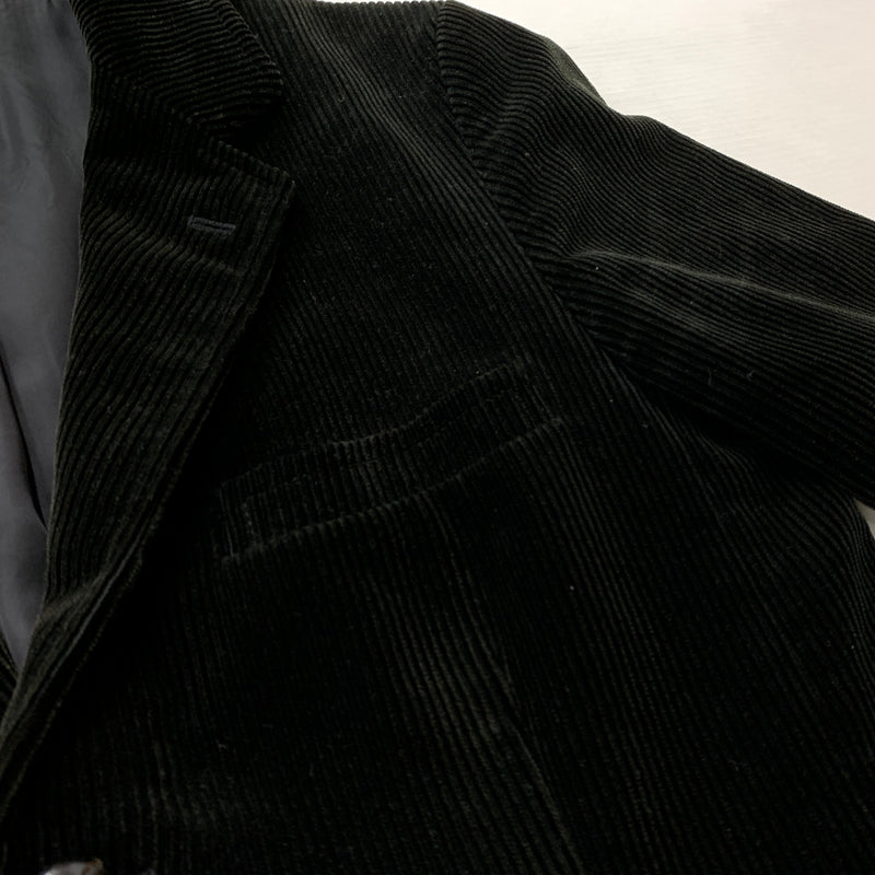 【中古品】【メンズ】 POLO RALPH LAUREN ポロ ラルフローレン 90’s CORDUROY TAILORED JACKET 90年代 コーデュロイ テーラード ジャケット アウター 147-260823-sa-06-tei サイズ：M カラー：ブラック系 万代Net店
