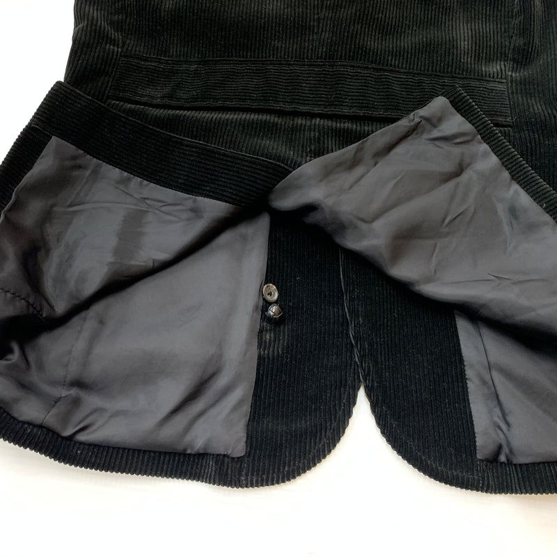 【中古品】【メンズ】 POLO RALPH LAUREN ポロ ラルフローレン 90’s CORDUROY TAILORED JACKET 90年代 コーデュロイ テーラード ジャケット アウター 147-260823-sa-06-tei サイズ：M カラー：ブラック系 万代Net店