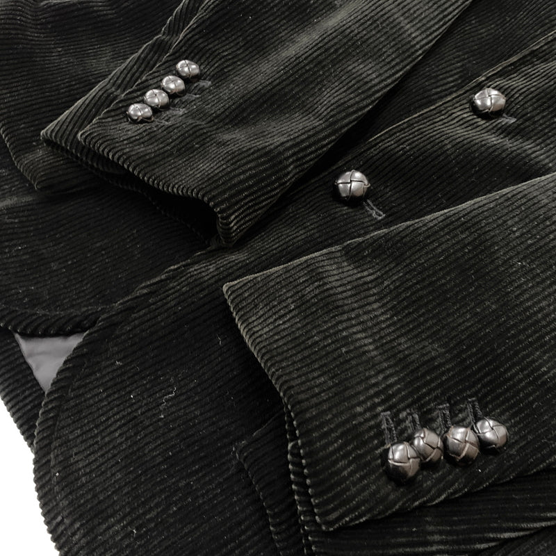 【中古品】【メンズ】 POLO RALPH LAUREN ポロ ラルフローレン 90’s CORDUROY TAILORED JACKET 90年代 コーデュロイ テーラード ジャケット アウター 147-260823-sa-06-tei サイズ：M カラー：ブラック系 万代Net店