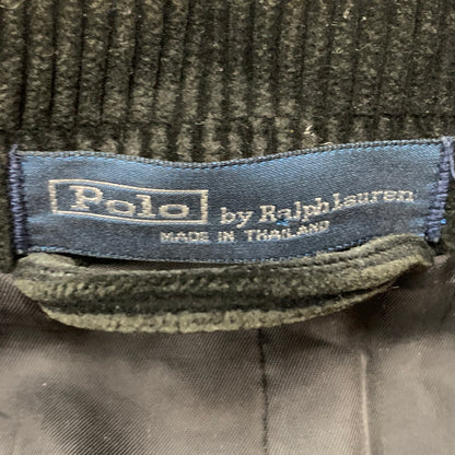 【中古品】【メンズ】 POLO RALPH LAUREN ポロ ラルフローレン 90’s CORDUROY TAILORED JACKET 90年代 コーデュロイ テーラード ジャケット アウター 147-260823-sa-06-tei サイズ：M カラー：ブラック系 万代Net店
