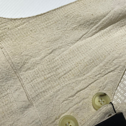 【中古品】【メンズ】 DOLCE＆GABBANA ドルチェアンドガッバーナ COTTON VEST 01 コットン ベスト トップス 141-260824-yo-05-teih サイズ：32-46 カラー：アイボリー 万代Net店