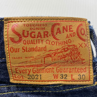 【中古品】【メンズ】 SUGAR CANE シュガー ケーン 2021 MODEL DENIM PANTS 2021年 モデル デニム パンツ ボトムス ジーンズ 156-260824-sa-12-tei サイズ：32 カラー：インディゴ 万代Net店