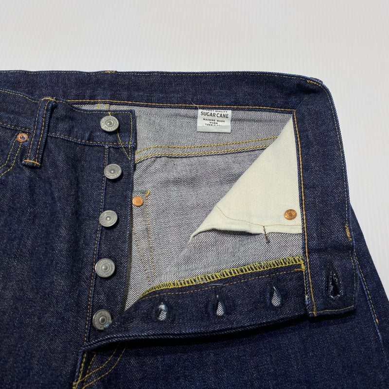 【中古品】【メンズ】 SUGAR CANE シュガー ケーン 2021 MODEL DENIM PANTS 2021年 モデル デニム パンツ ボトムス ジーンズ 156-260824-sa-12-tei サイズ：32 カラー：インディゴ 万代Net店