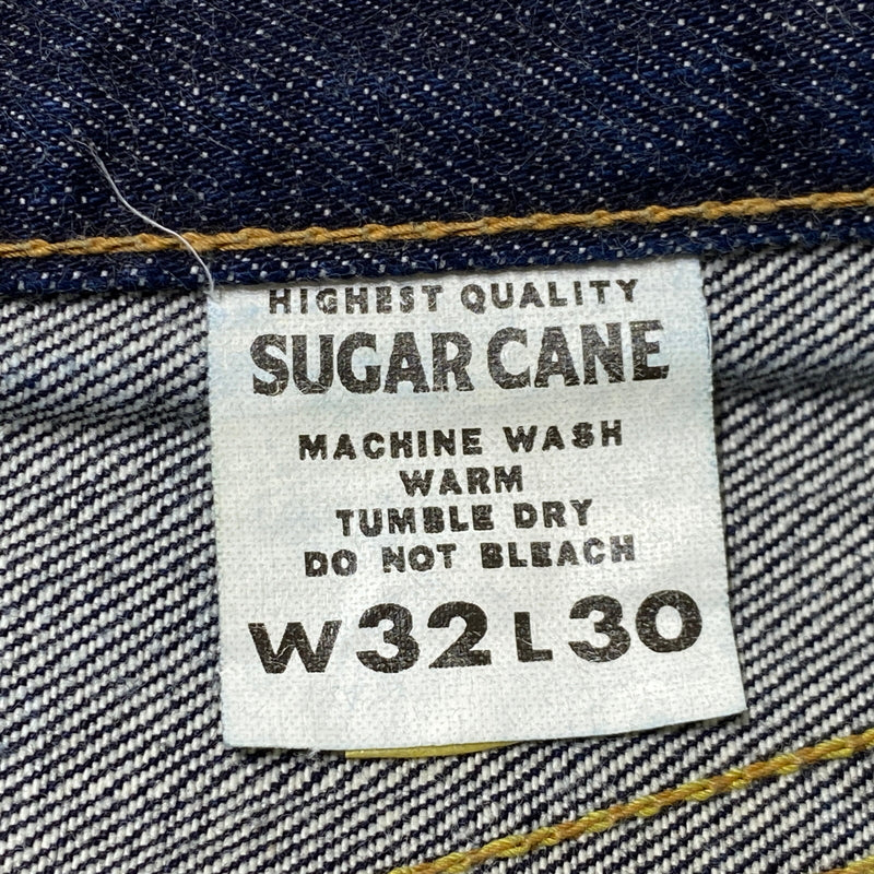 【中古品】【メンズ】 SUGAR CANE シュガー ケーン 2021 MODEL DENIM PANTS 2021年 モデル デニム パンツ ボトムス ジーンズ 156-260824-sa-12-tei サイズ：32 カラー：インディゴ 万代Net店