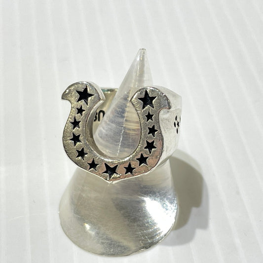 【中古品】【メンズ】 TENDERLOIN テンダーロイン H.S RING ホースリング アクセサリー 指輪 925 192-260828-ko-13-tei カラー：シルバー 10号 万代Net店