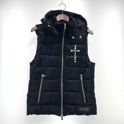 【中古品】【メンズ】 ADAMSJUGGLER アダムスジャグラー RTEG Cross&BR VEST 220401230250007 レトロエンジン クロス アンド BR ベスト アウター ダウンベスト 147-260828-yo-20-teih サイズ：S カラー：ブラック 万代Net店