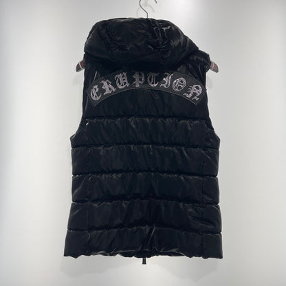 【中古品】【メンズ】 ADAMSJUGGLER アダムスジャグラー RTEG Cross&BR VEST 220401230250007 レトロエンジン クロス アンド BR ベスト アウター ダウンベスト 147-260828-yo-20-teih サイズ：S カラー：ブラック 万代Net店