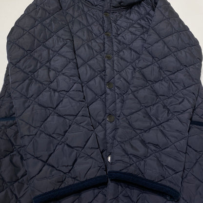 【中古品】【メンズ】 BARBOUR バーブァー QUILTING JACKET 1802196 キルティングジャケット アウター 144-260824-sa-10-tei サイズ：40 カラー：ネイビー 万代Net店