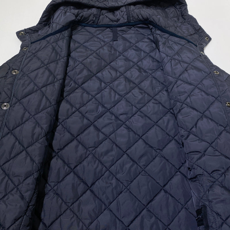 【中古品】【メンズ】 BARBOUR バーブァー QUILTING JACKET 1802196 キルティングジャケット アウター 144-260824-sa-10-tei サイズ：40 カラー：ネイビー 万代Net店