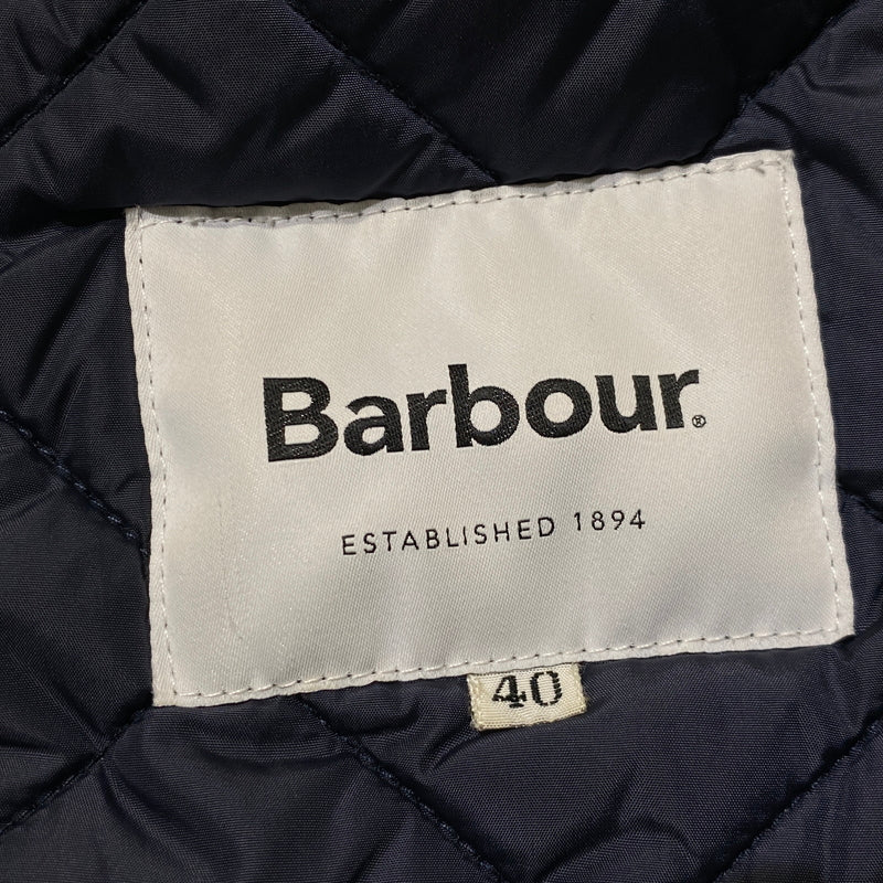 【中古品】【メンズ】 BARBOUR バーブァー QUILTING JACKET 1802196 キルティングジャケット アウター 144-260824-sa-10-tei サイズ：40 カラー：ネイビー 万代Net店
